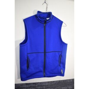 Melanzana MELLY HARDFACE Fleece Vest Blue MENS L Retired Rare COLORADO USA MADE